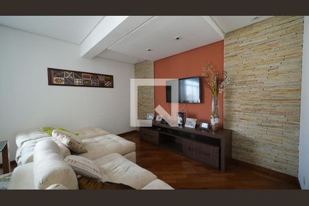 Sala de apartamento à venda com 3 quartos, 176m² em Vila Bastos, Santo André