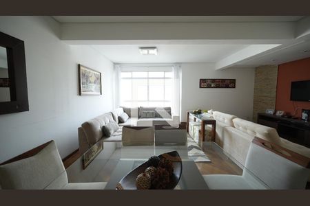 Sala de apartamento à venda com 3 quartos, 176m² em Vila Bastos, Santo André