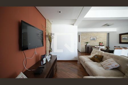 Sala de apartamento à venda com 3 quartos, 176m² em Vila Bastos, Santo André