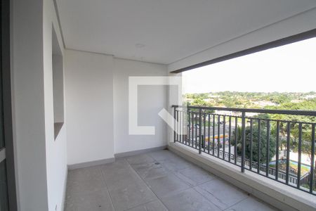 Varanda da Sala de apartamento à venda com 2 quartos, 73m² em Butantã, São Paulo