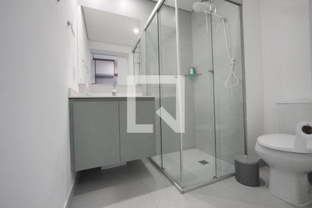 Banheiro de kitnet/studio para alugar com 1 quarto, 25m² em Alto do Ipiranga, São Paulo