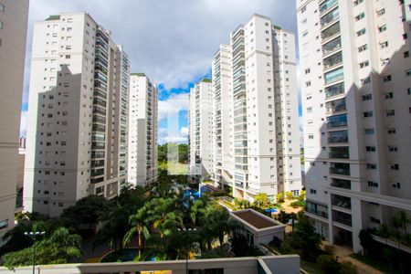 Vista da varanda de apartamento à venda com 3 quartos, 236m² em Vila Gilda, Santo André