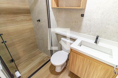 Banheiro de apartamento à venda com 1 quarto, 27m² em Mooca, São Paulo