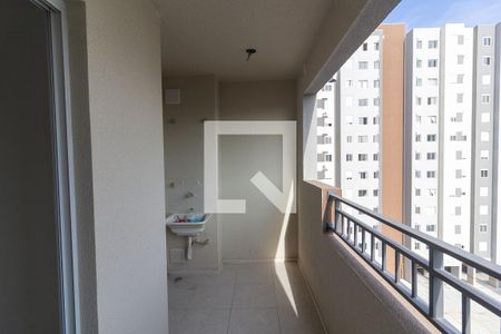 Varanda e Área de Serviço de apartamento à venda com 2 quartos, 49m² em Santo Amaro, São Paulo