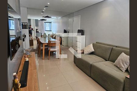 Sala de apartamento à venda com 2 quartos, 64m² em Grajaú, Belo Horizonte