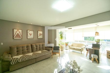Sala de estar de apartamento à venda com 4 quartos, 148m² em Vila Gomes Cardim, São Paulo