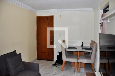 Detalhe - Sala e Sala de Jantar de apartamento à venda com 2 quartos, 56m² em Jardim Felicidade (zona Oeste), São Paulo