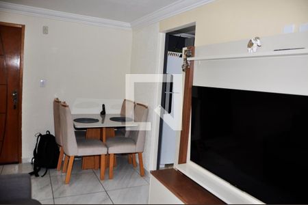 Detalhe - Sala e Sala de Jantar de apartamento à venda com 2 quartos, 56m² em Jardim Felicidade (zona Oeste), São Paulo