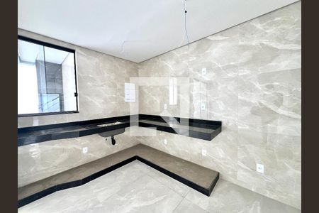 Cozinha de casa à venda com 3 quartos, 160m² em Santa Branca, Belo Horizonte