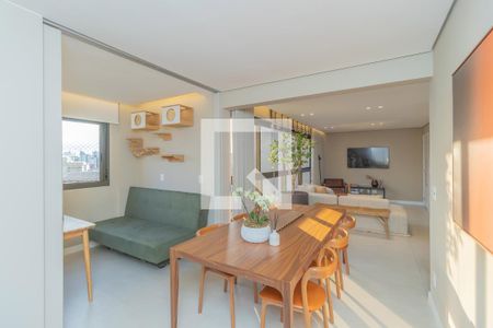 Sala  de apartamento à venda com 3 quartos, 87m² em Cruzeiro, Belo Horizonte