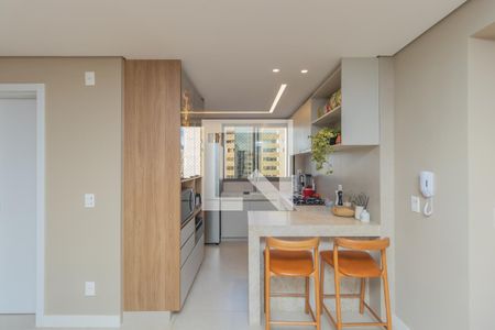Sala / Cozinha  de apartamento à venda com 3 quartos, 87m² em Cruzeiro, Belo Horizonte
