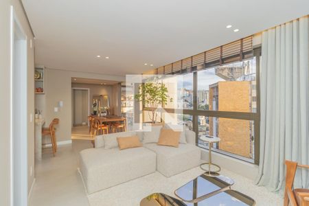 Sala  de apartamento à venda com 3 quartos, 87m² em Cruzeiro, Belo Horizonte