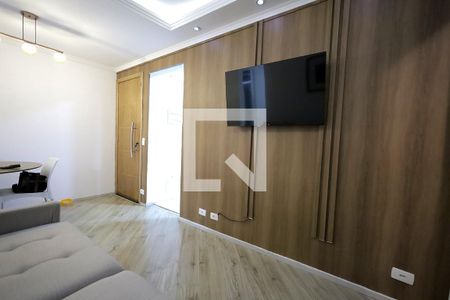 Sala de apartamento à venda com 3 quartos, 63m² em Vila Homero Thon, Santo André