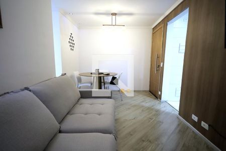 Sala de apartamento à venda com 3 quartos, 63m² em Vila Homero Thon, Santo André