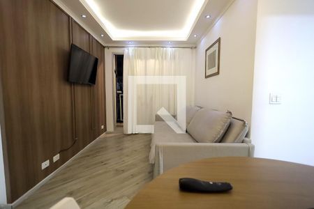 Sala de apartamento à venda com 3 quartos, 63m² em Vila Homero Thon, Santo André