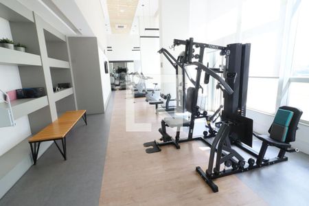 Área comum - Academia de apartamento à venda com 1 quarto, 32m² em Centro, Osasco