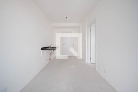 Sala/Cozinha de kitnet/studio à venda com 1 quarto, 28m² em Vila Guilhermina, São Paulo