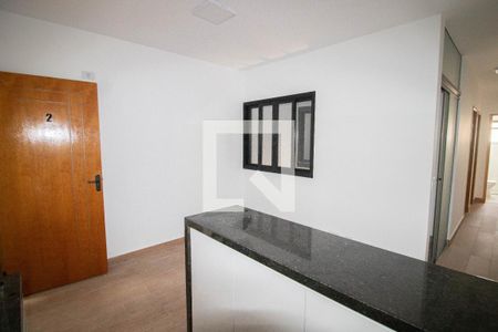 SALA E COZINHA de apartamento para alugar com 2 quartos, 42m² em Santana, São Paulo