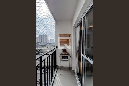 Varanda da Sala de apartamento para alugar com 2 quartos, 37m² em Belenzinho, São Paulo