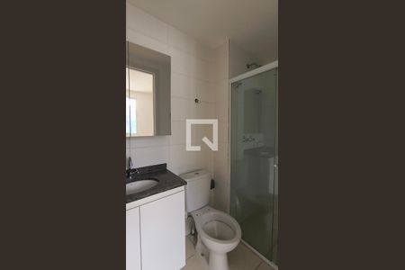 Banheiro da Suíte  de apartamento para alugar com 2 quartos, 48m² em Barra da Tijuca, Rio de Janeiro