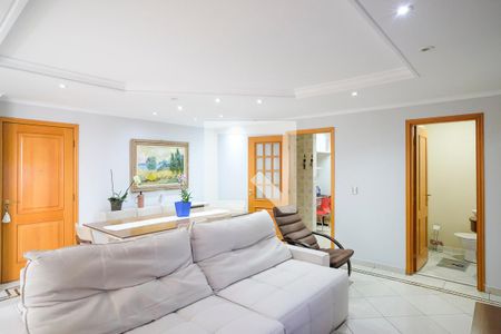Sala de apartamento para alugar com 3 quartos, 135m² em Santo Antônio, São Caetano do Sul