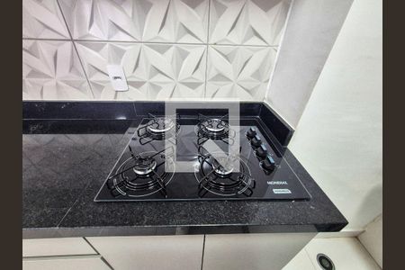 Sala/Cozinha - cooktop de apartamento para alugar com 2 quartos, 33m² em Campos Elíseos, São Paulo