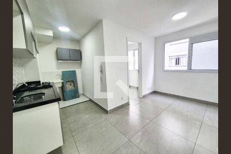 Sala/Cozinha de apartamento para alugar com 2 quartos, 33m² em Campos Elíseos, São Paulo