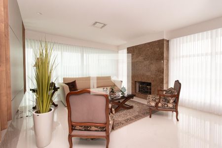 Sala de apartamento para alugar com 4 quartos, 233m² em Mossunguê, Curitiba