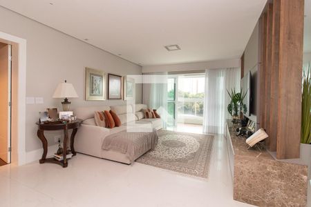 Sala de TV de apartamento para alugar com 4 quartos, 233m² em Mossunguê, Curitiba
