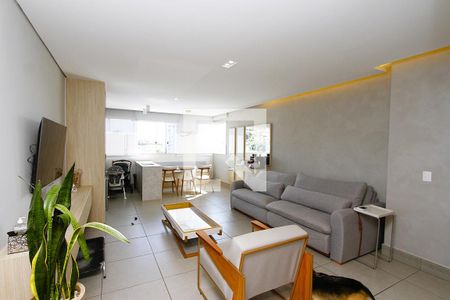 Sala de apartamento à venda com 3 quartos, 114m² em Buritis, Belo Horizonte