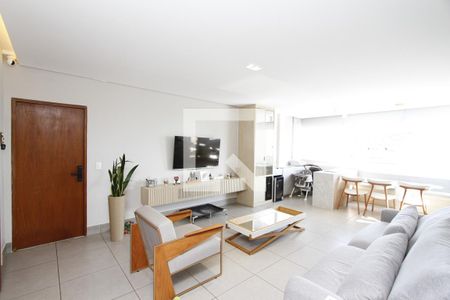 Sala de apartamento à venda com 3 quartos, 114m² em Buritis, Belo Horizonte