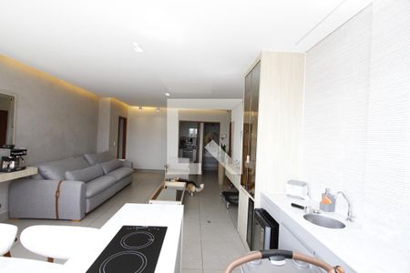 Sala de apartamento à venda com 3 quartos, 114m² em Buritis, Belo Horizonte