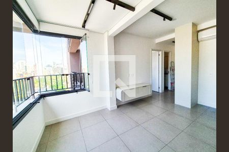 Sala/Cozinha de apartamento para alugar com 1 quarto, 37m² em Higienópolis, São Paulo