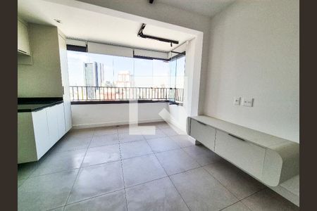 Sala/Cozinha de apartamento para alugar com 1 quarto, 37m² em Higienópolis, São Paulo