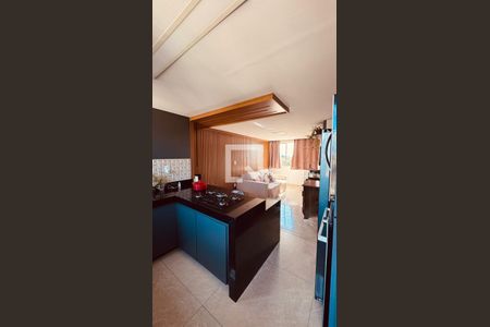 Cozinha de apartamento à venda com 3 quartos, 113m² em Nova Vista, Belo Horizonte