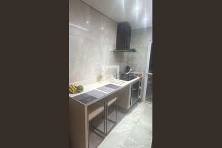 Cozinha de casa de condomínio para alugar com 2 quartos, 50m² em Chácara Ondas Verdes, Cotia
