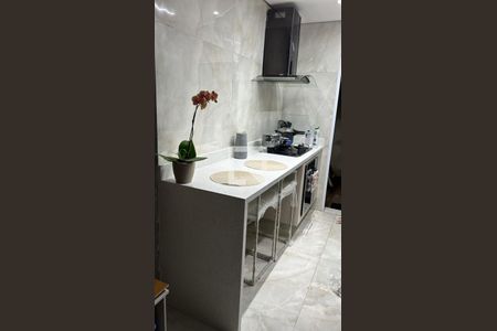 Cozinha de casa de condomínio para alugar com 2 quartos, 50m² em Chácara Ondas Verdes, Cotia