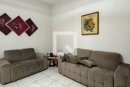 Sala de apartamento para alugar com 3 quartos, 110m² em Gonzaga, Santos