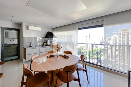 Varanda da Sala de apartamento para alugar com 3 quartos, 115m² em Perdizes, São Paulo