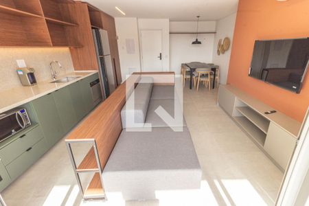 Sala de apartamento para alugar com 2 quartos, 127m² em Jardim Analia Franco, São Paulo