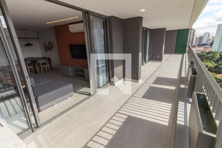 Varanda de apartamento para alugar com 2 quartos, 127m² em Jardim Analia Franco, São Paulo