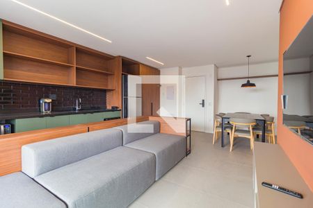 Sala de Estar de apartamento para alugar com 2 quartos, 109m² em Jardim Analia Franco, São Paulo