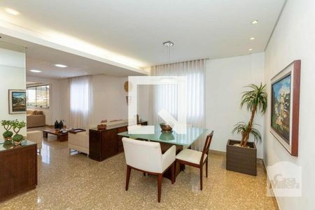 sala de apartamento à venda com 4 quartos, 140m² em Buritis, Belo Horizonte
