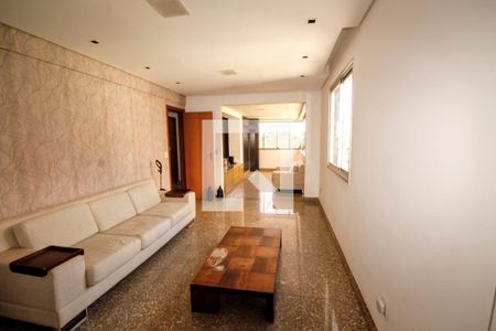 sala de apartamento à venda com 4 quartos, 140m² em Buritis, Belo Horizonte