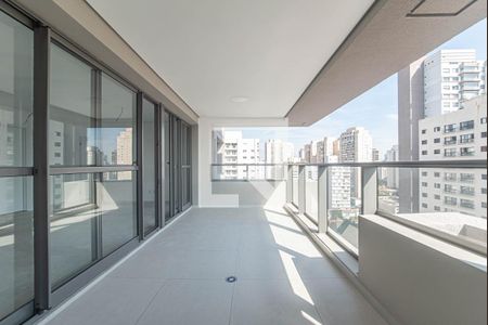 Varanda de apartamento para alugar com 2 quartos, 81m² em Brooklin, São Paulo