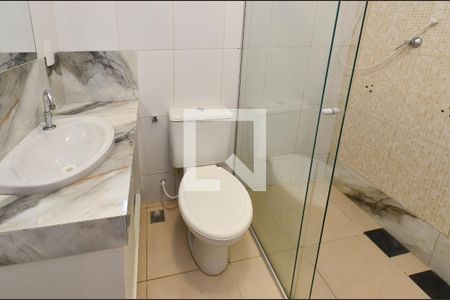 Banheiro  de casa para alugar com 1 quarto, 60m² em Boa Vista, Belo Horizonte