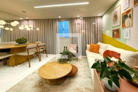 Sala de apartamento à venda com 4 quartos, 120m² em Ana Lúcia, Belo Horizonte