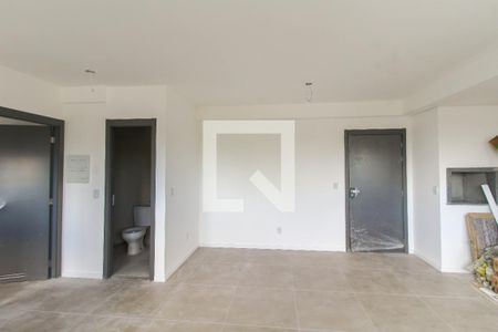 Sala/Cozinha de apartamento para alugar com 1 quarto, 55m² em Centro, Canoas