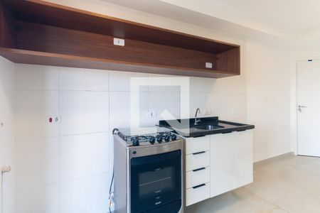 Cozinha de apartamento para alugar com 1 quarto, 30m² em Jardim Angela (zona Leste), São Paulo