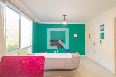 Sala de apartamento à venda com 3 quartos, 52m² em Mato Grande, Canoas
